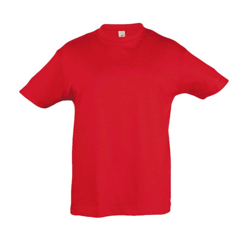 so11970-red-a1 T-SHIRT REGENT SOL'S' - ROUND KIDS NECK - Κόκκινο