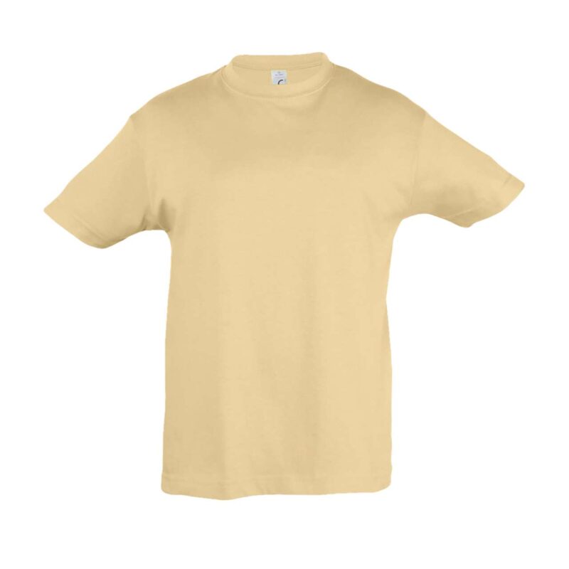 T-SHIRT REGENT SOL'S' - ROUND KIDS NECK - άμμου