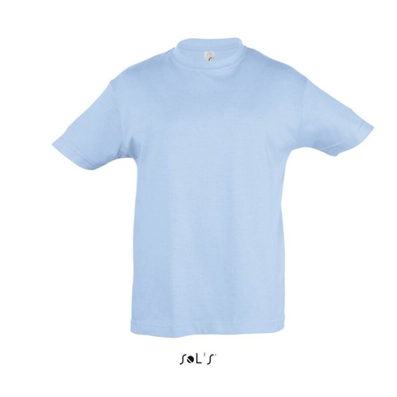 so11970-sky_blue-a T-SHIRT REGENT SOL'S' - ROUND KIDS NECK - Γαλάζιο