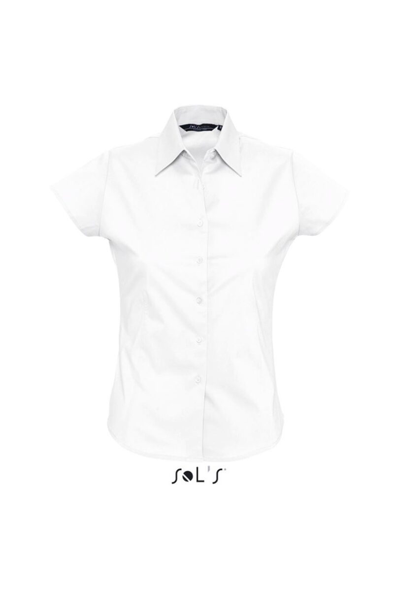 SOL'S WOMEN - SLEEVE SHORT SHIRT SOL'S EXCESS - Λευκό