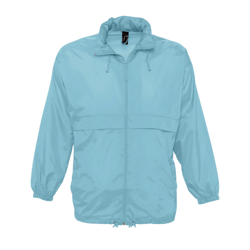 SOL'S SURF - UNISEX WATER REPELLENT WINDBREAKER - Ατολλικό Μπλε