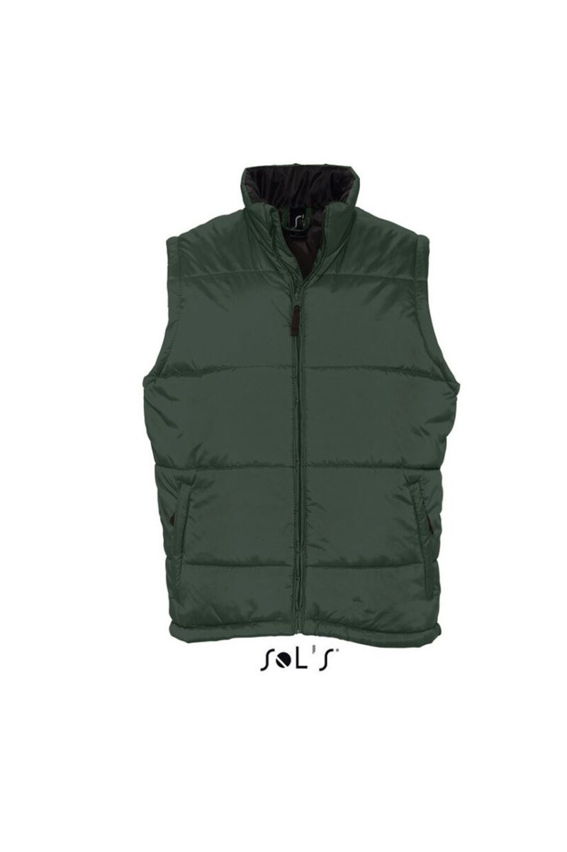 BODYWARMER Καπιτονέ - SOL'S WARM - Πράσινο του δάσους