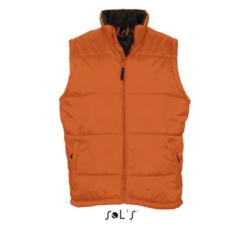 so44002-orange-a BODYWARMER Καπιτονέ - SOL'S WARM - πορτοκαλί