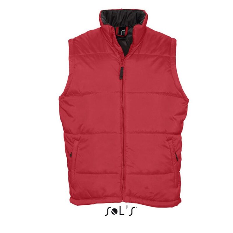so44002-red-a BODYWARMER Καπιτονέ - SOL'S WARM - Κόκκινο
