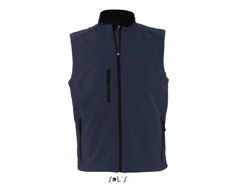 SOL'S JACKET RALLYE - MEN SOFTSHELL SLEEVELESS - Γαλλικό ναυτικό
