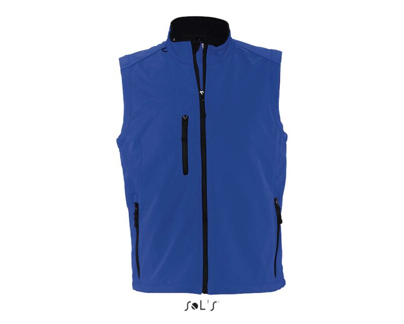 so46601-royal_blue-a1 SOL'S JACKET RALLYE - MEN SOFTSHELL SLEEVELESS - Βασιλικό μπλε