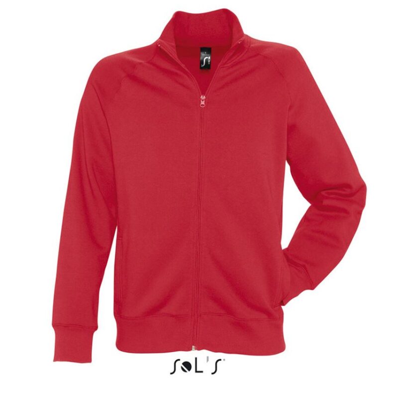 so47200-red-a SOL'S SUNDAE - Ανδρικό ZIPPED JACKET - Κόκκινο