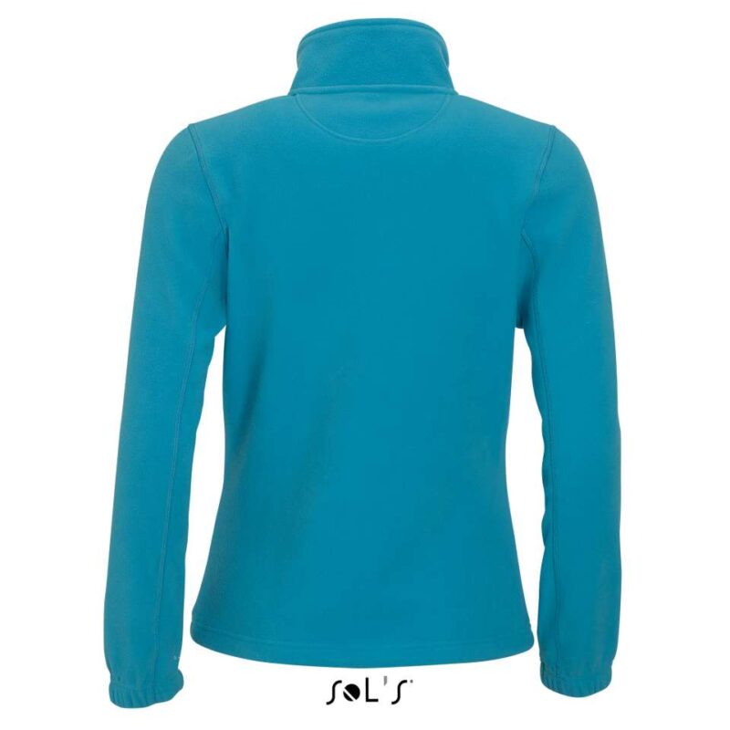 SOL'S NORTH WOMEN - ZIPPED FLEECE JACKET - Θαλασσί