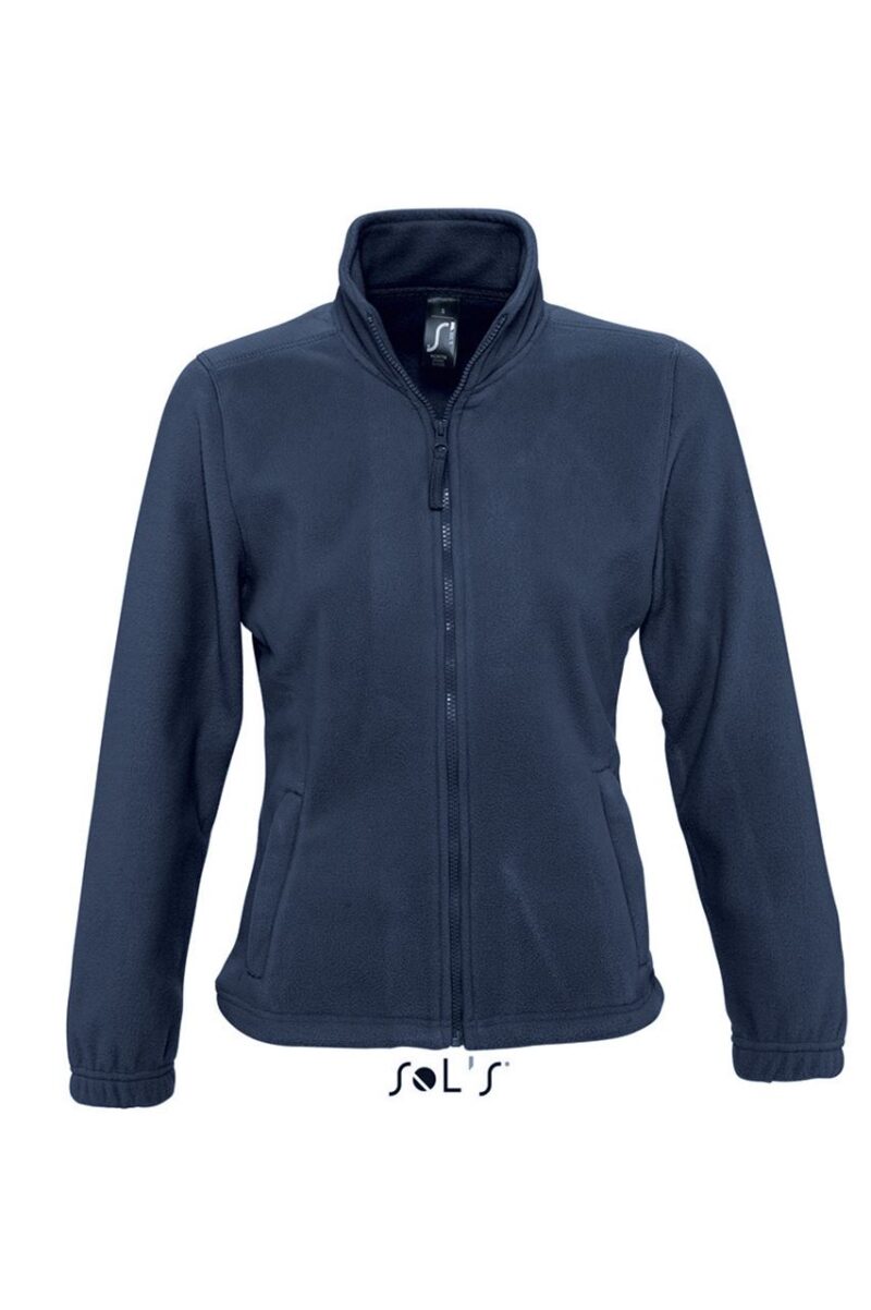 so54500-navy-a SOL'S NORTH WOMEN - ZIPPED FLEECE JACKET - Μπλε μαρίν