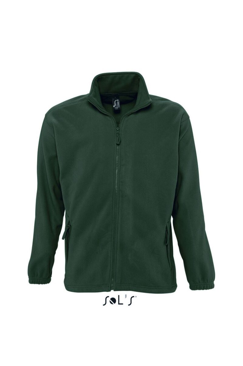 so55000-fir_green-a SOL'S NORTH MEN - ZIPPED FLEECE JACKET - Ελατοπράσινο