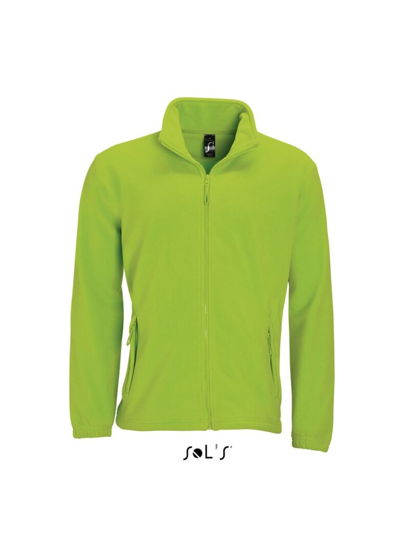 SOL'S NORTH MEN - ZIPPED FLEECE JACKET - Λαχανί