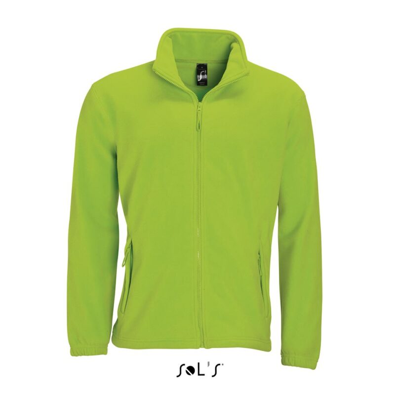 SOL'S NORTH MEN - ZIPPED FLEECE JACKET - Λαχανί