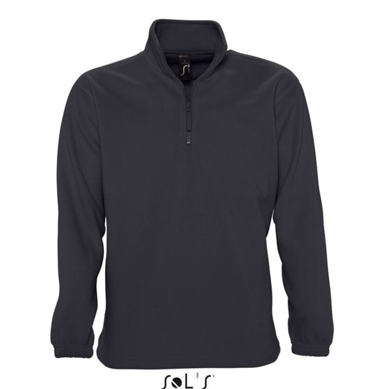 so56000-charcoal_grey-a SOL'S NESS - 1/4 ZIP SWEATSHIRT - Ανθρακί