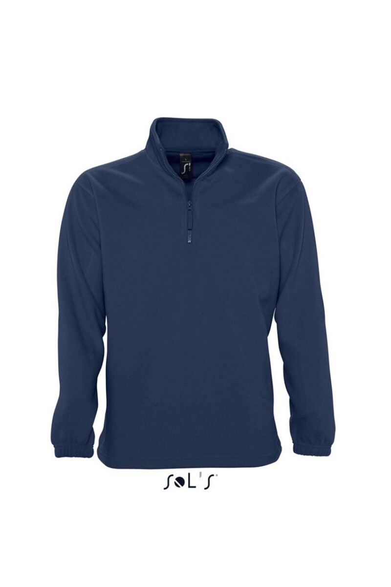 SOL'S NESS - 1/4 ZIP SWEATSHIRT - Μπλε μαρίν