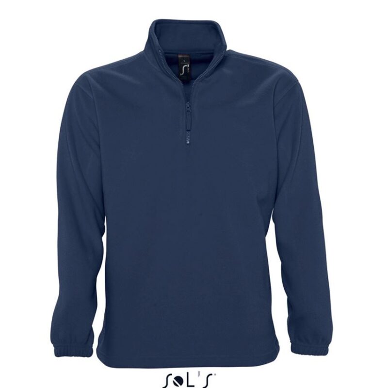 so56000-navy-a SOL'S NESS - 1/4 ZIP SWEATSHIRT - Μπλε μαρίν