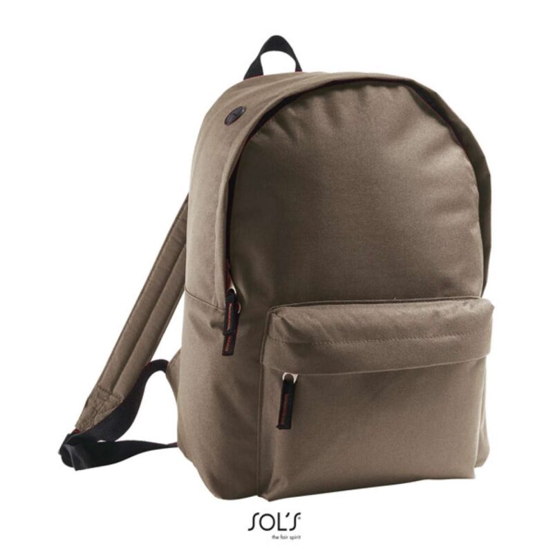 so70100-army-a1 SOL'S RIDER - 600D POLYESTER RUCKSACK - χακί