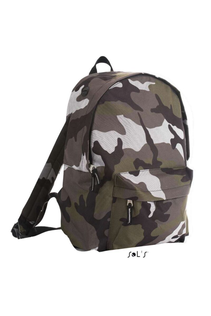 so70100-camo-a1 SOL'S RIDER - 600D POLYESTER RUCKSACK - Καμουφλάζ