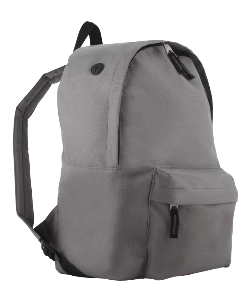 so70100-graphite-a1 SOL'S RIDER - 600D POLYESTER RUCKSACK - Graphite