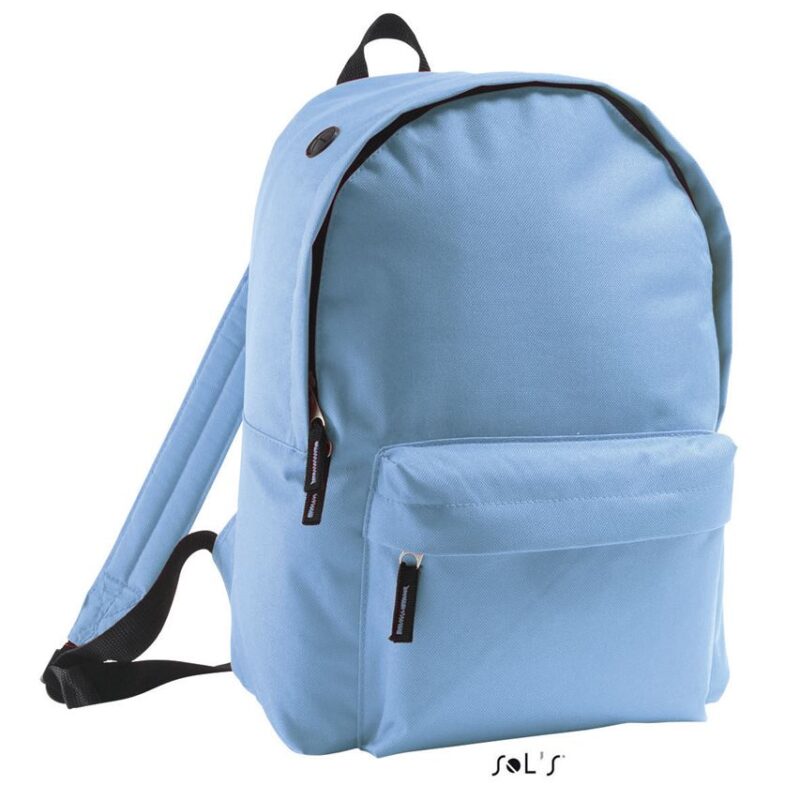 so70100-sky_blue-a SOL'S RIDER - 600D POLYESTER RUCKSACK - Γαλάζιο