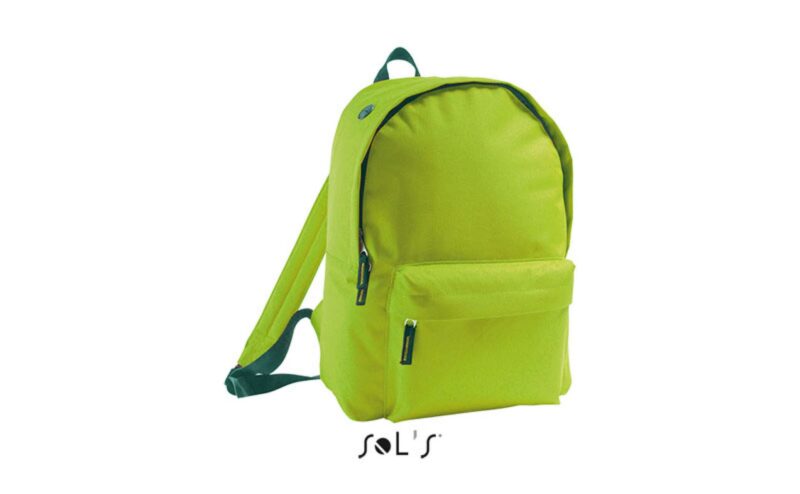 so70101-apple_green-a1 SOL'S RIDER KIDS' - 600D POLYESTER RUCKSACK - Πράσινο μήλο
