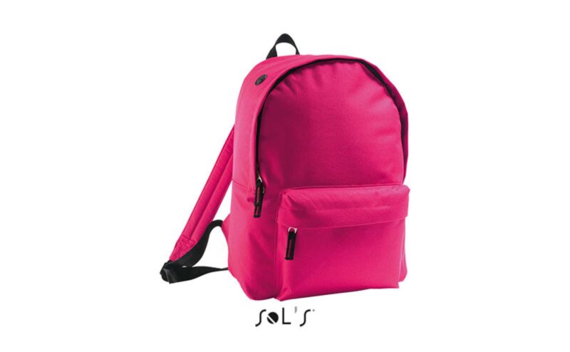so70101-fuchsia-a1 SOL'S RIDER KIDS' - 600D POLYESTER RUCKSACK - Φούξια