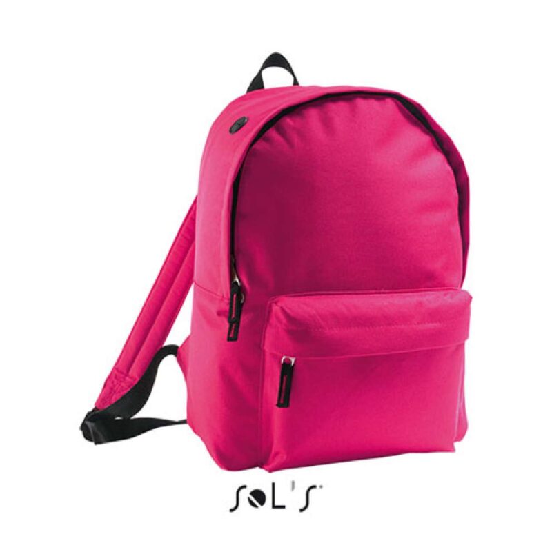 so70101-fuchsia-a1 SOL'S RIDER KIDS' - 600D POLYESTER RUCKSACK - Φούξια