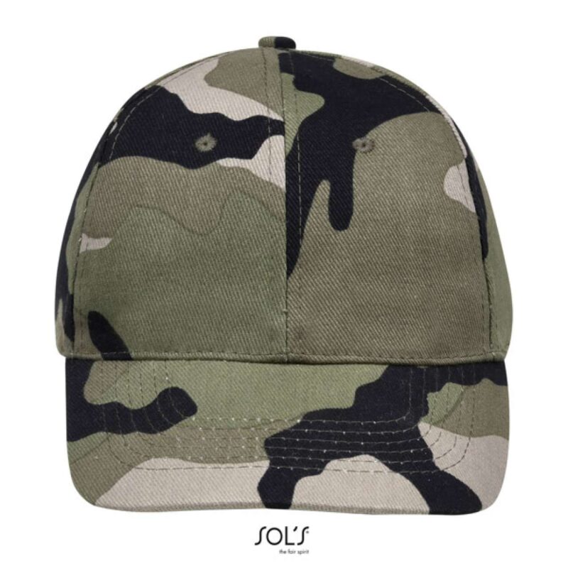BUFFALO SOL'S - SIX PANEL CAP - Καμουφλάζ