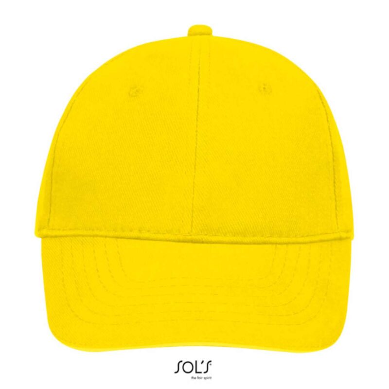 so88100-gold-a1 BUFFALO SOL'S - SIX PANEL CAP - χρυσό
