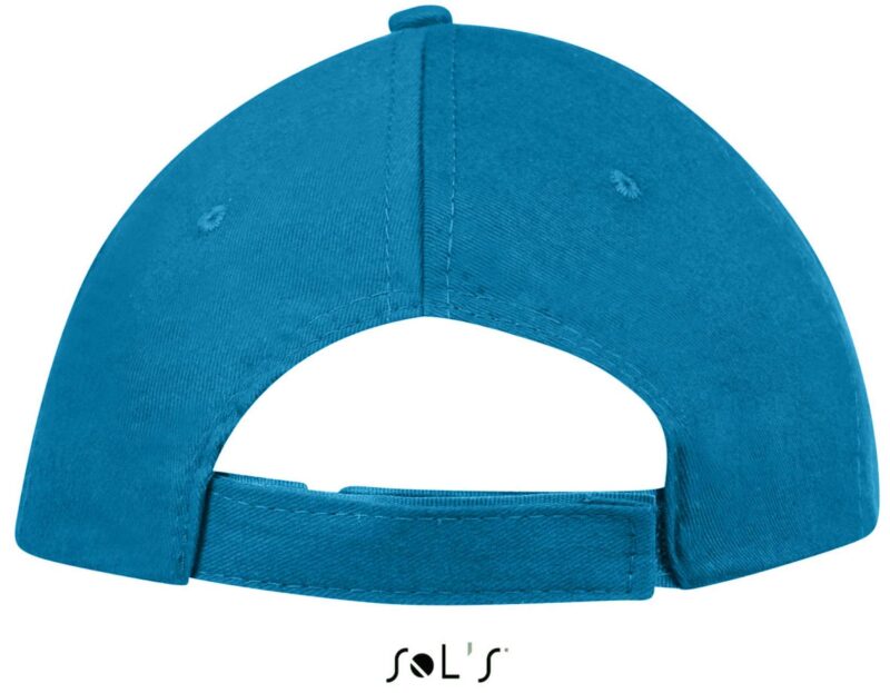 so88110-aqua-a3 SOL'S SUNNY - FIVE PANEL CAP - Θαλασσί