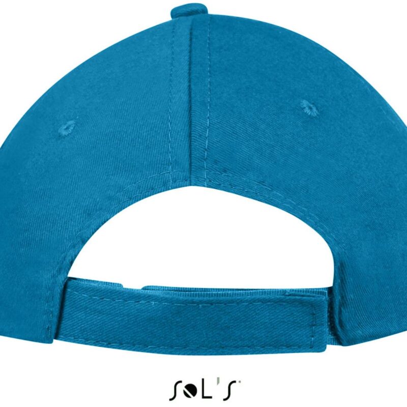 so88110-aqua-a3 SOL'S SUNNY - FIVE PANEL CAP - Θαλασσί
