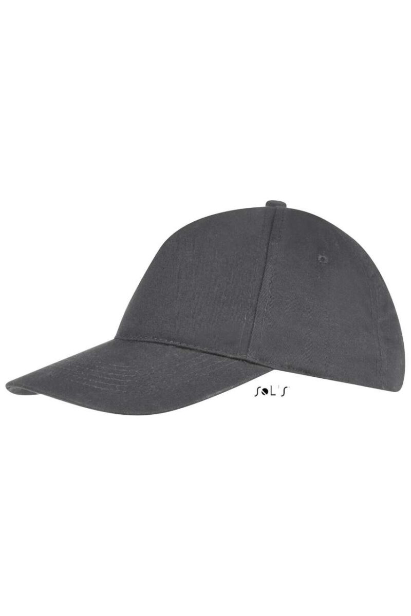 SOL'S SUNNY - FIVE PANEL CAP - Σκούρο Γκρι