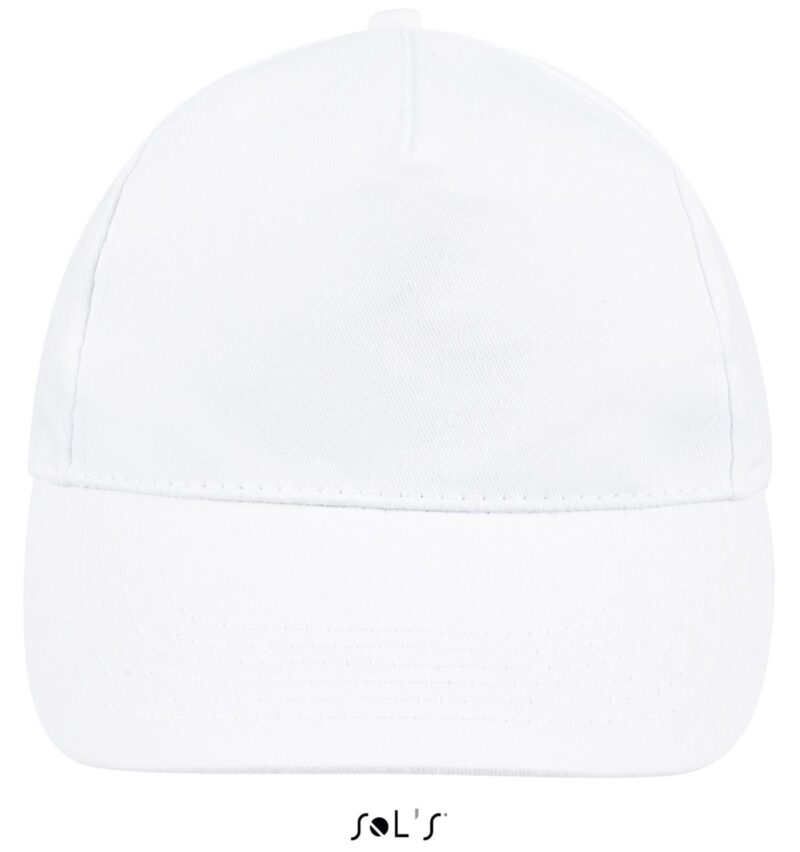SOL'S SUNNY - FIVE PANEL CAP - Λευκό