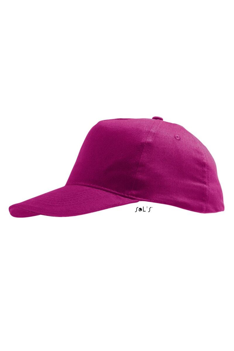 so88111-fuchsia-a SOL'S SUNNY KIDS' - FIVE PANELS CAP - Φούξια