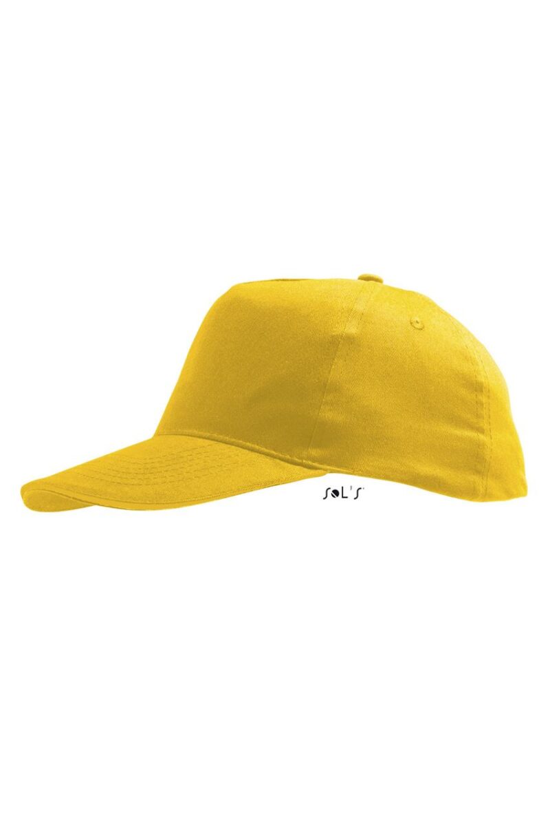 so88111-gold-a SOL'S SUNNY KIDS' - FIVE PANELS CAP - χρυσό