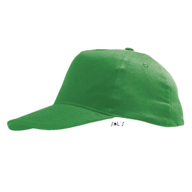 so88111-kelly_green-a1 SOL'S SUNNY KIDS' - FIVE PANELS CAP - πράσινο του Κέλι
