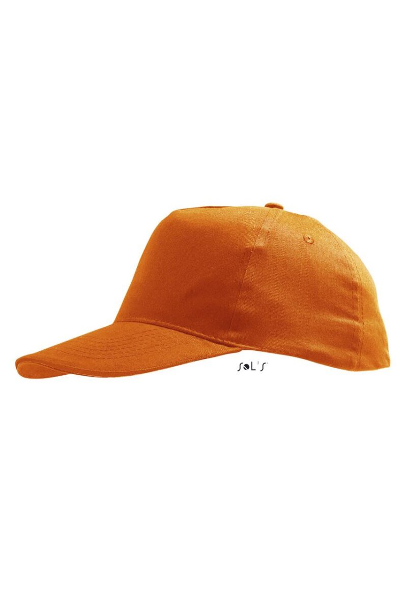 so88111-orange-a SOL'S SUNNY KIDS' - FIVE PANELS CAP - πορτοκαλί
