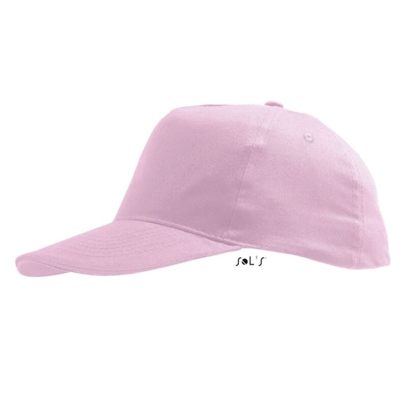 so88111-pink-a SOL'S SUNNY KIDS' - FIVE PANELS CAP - ροζ