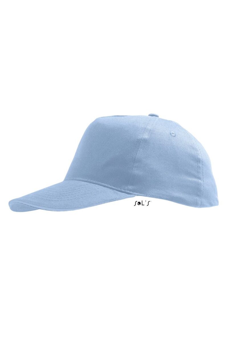 so88111-sky_blue-a SOL'S SUNNY KIDS' - FIVE PANELS CAP - Γαλάζιο