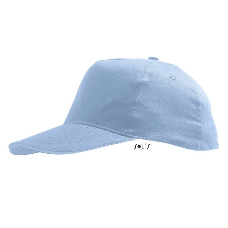 so88111-sky_blue-a SOL'S SUNNY KIDS' - FIVE PANELS CAP - Γαλάζιο