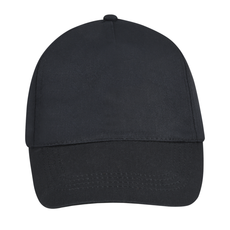 SOL'S BUZZ - FIVE PANEL CAP - Σκούρο Γκρι