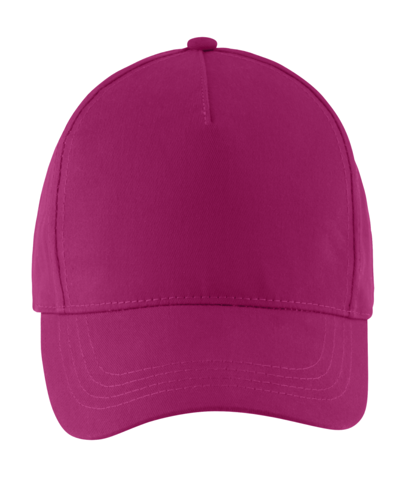 SOL'S BUZZ - FIVE PANEL CAP - Φούξια