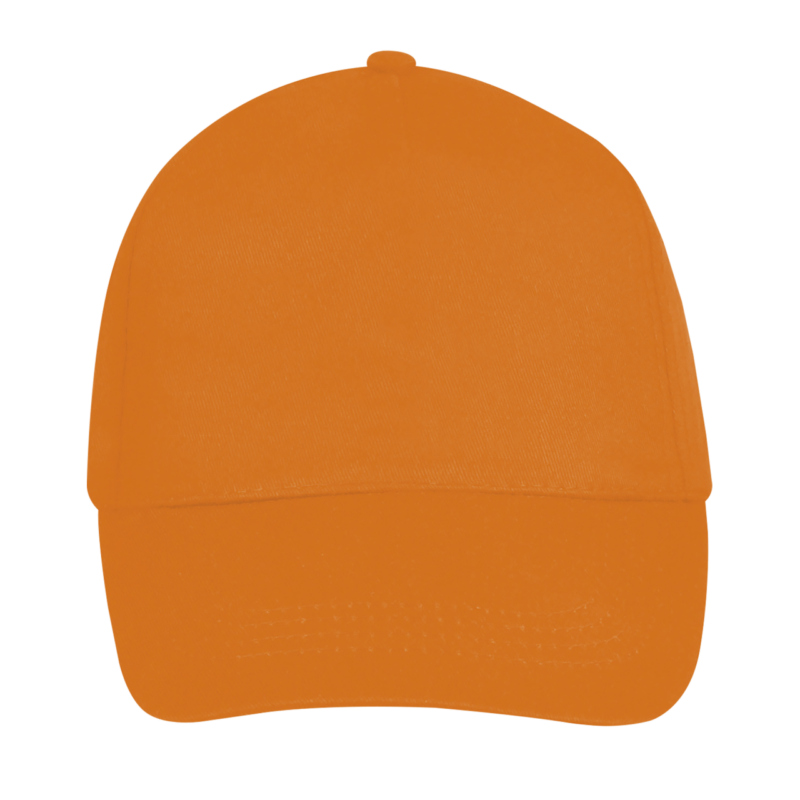 SOL'S BUZZ - FIVE PANEL CAP - πορτοκαλί