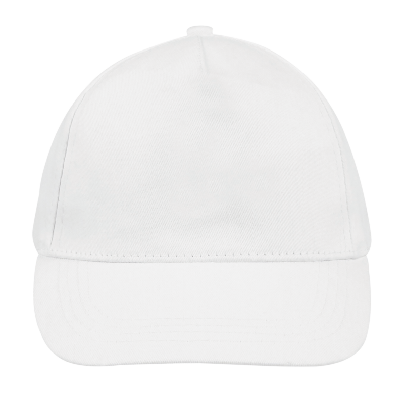 so88119-white-a1 SOL'S BUZZ - FIVE PANEL CAP - Λευκό