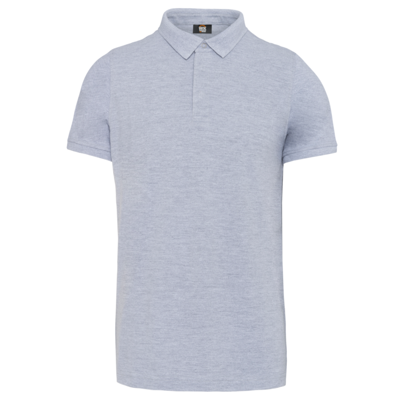Designed To Work Ανδρικό κοντομάνικο POLO SHIRT STUD - 90% Βαμβάκι/10% Βισκόζη
