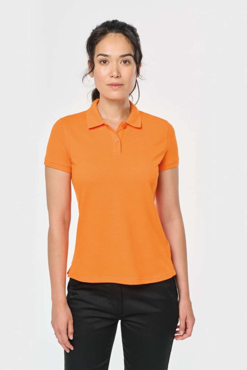 Designed To Work LADIES' SHORT-SLEEVED POLO SHIRT - πράσινο του Κέλι