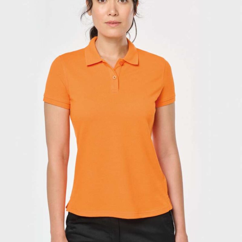 Designed To Work LADIES' SHORT-SLEEVED POLO SHIRT - πράσινο του Κέλι