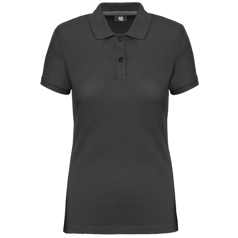 Designed To Work LADIES' SHORT-SLEEVED POLO SHIRT - Σκούρο Γκρι