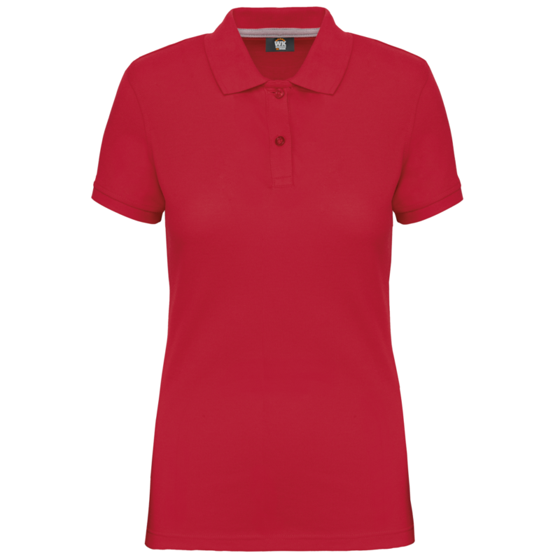 Designed To Work LADIES' SHORT-SLEEVED POLO SHIRT - Κόκκινο
