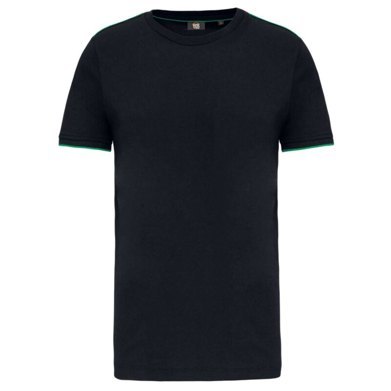 Designed To Work T-SHIRT DAYTODAY SHORT-SLEEVED για MEN - Μαύρο/Κίτρινο