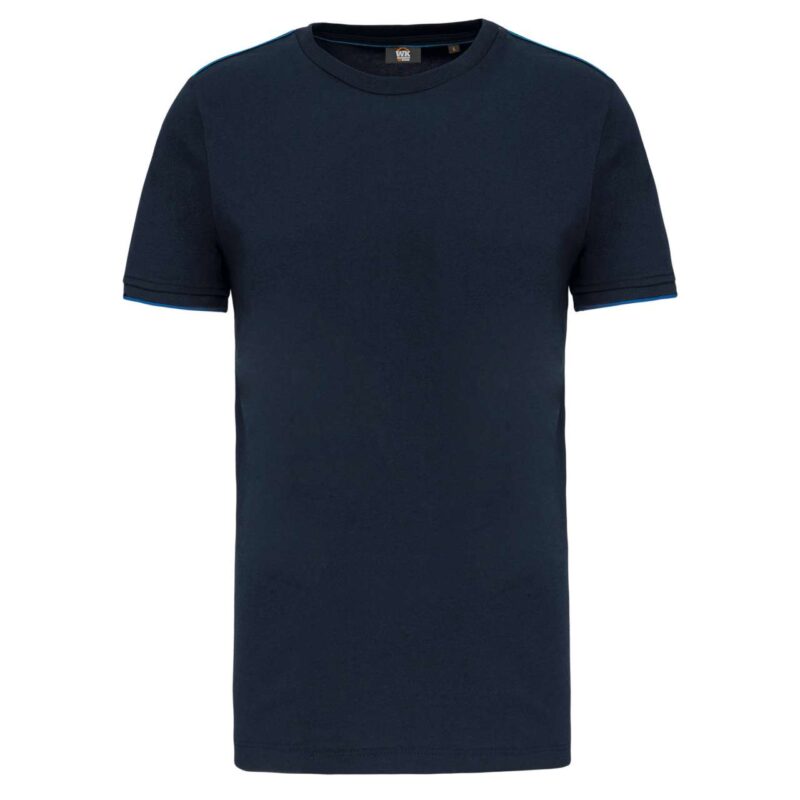 Designed To Work T-SHIRT DAYTODAY SHORT-SLEEVED για MEN - Navy/Light Royal Blue